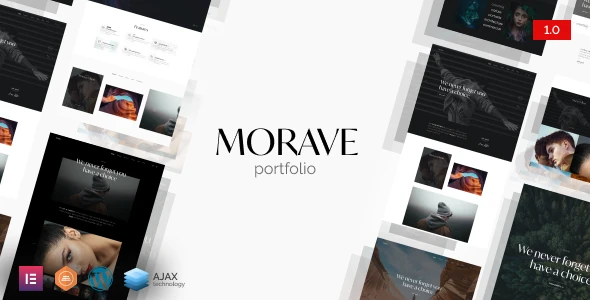 Morave – Portfolio Elementor WordPress Theme