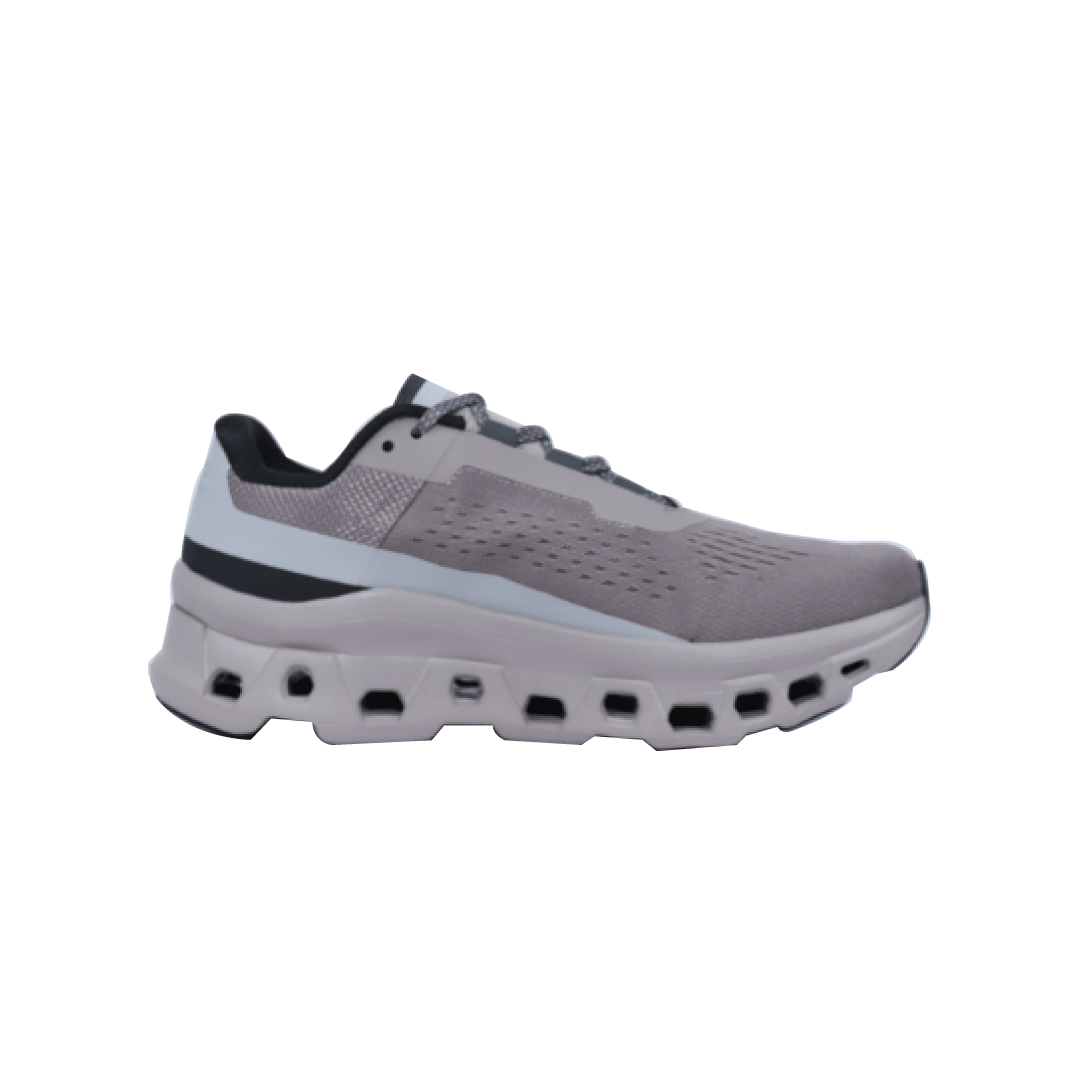 2 On Cloud Monster Women's Running Sneakers Shoes: Cinder | Fog : 8 Medium US