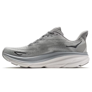 Hoka One One Clifton 9 Men Running Sneakers Shoes: Harbor Mist | Black: 10 D US